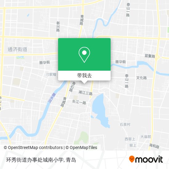 环秀街道办事处城南小学地图