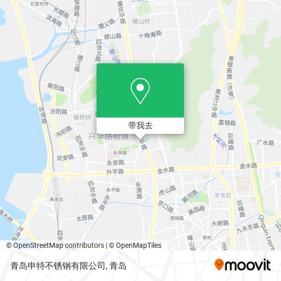 青岛申特不锈钢有限公司地图