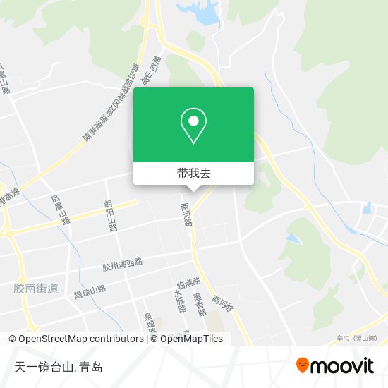 天一镜台山地图
