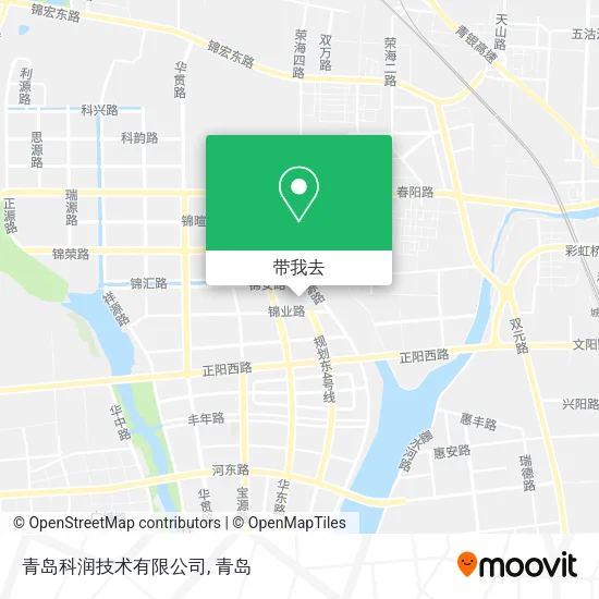 青岛科润技术有限公司地图