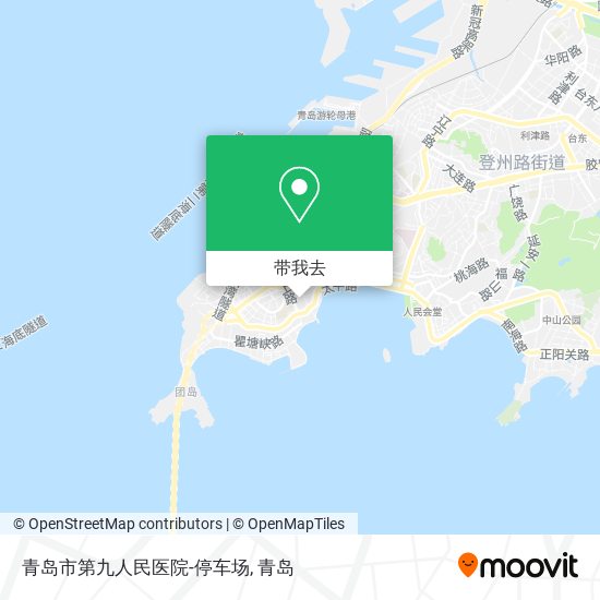 青岛市第九人民医院-停车场地图