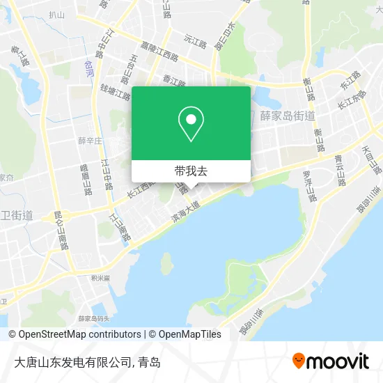 大唐山东发电有限公司地图