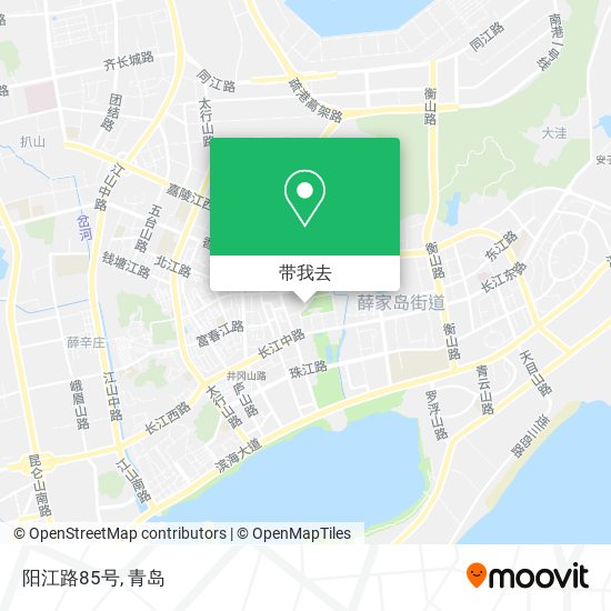 阳江路85号地图