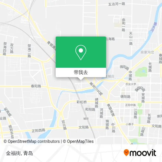 金福街地图