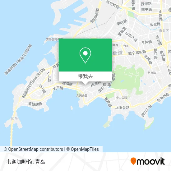 韦迦咖啡馆地图
