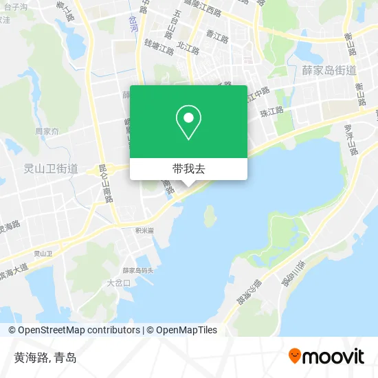 黄海路地图