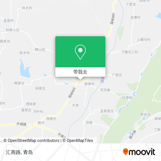 汇商路地图