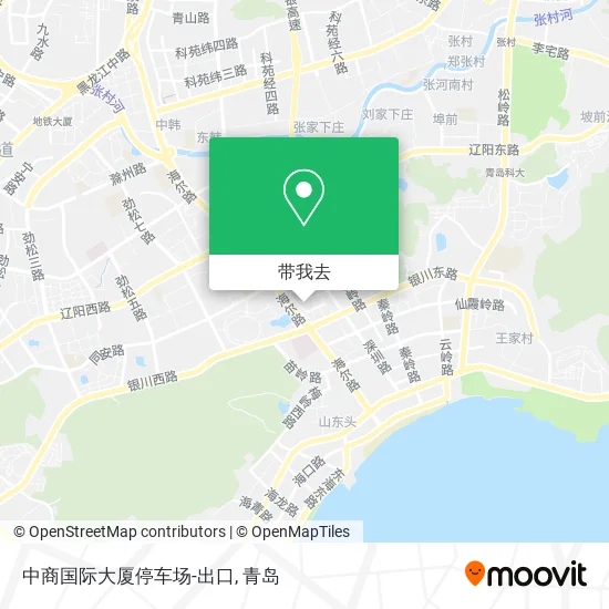 中商国际大厦停车场-出口地图