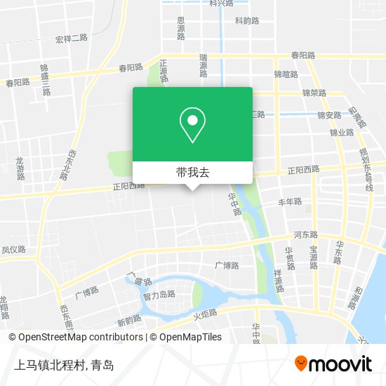 上马镇北程村地图