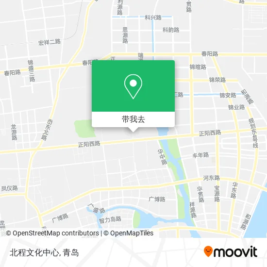 北程文化中心地图