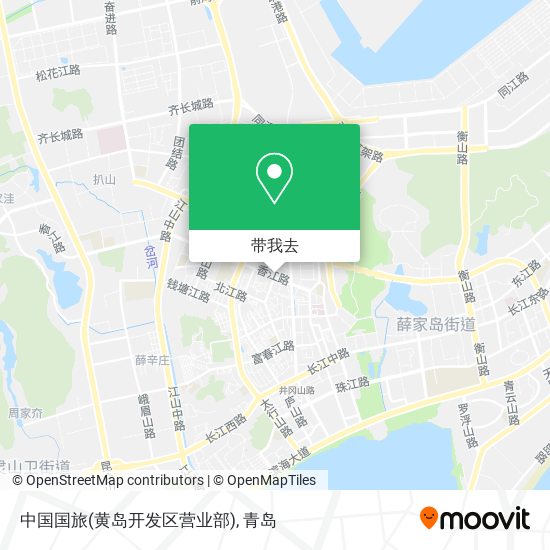 中国国旅(黄岛开发区营业部)地图