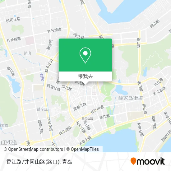 香江路/井冈山路(路口)地图