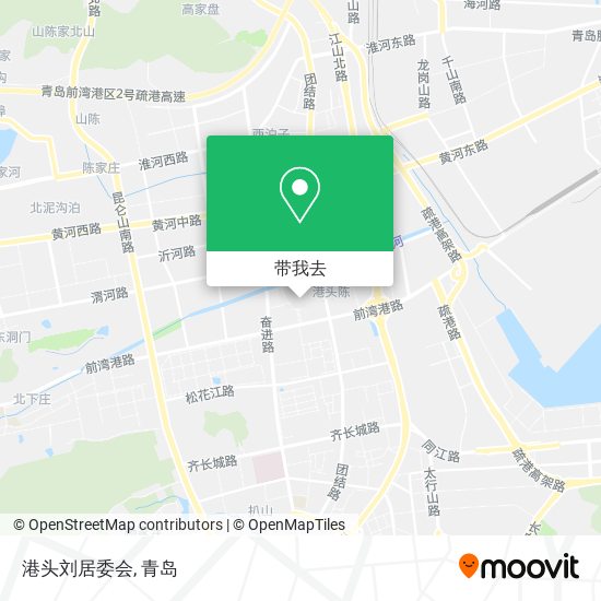 港头刘居委会地图