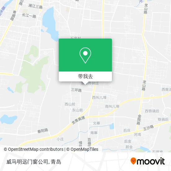威马明远门窗公司地图