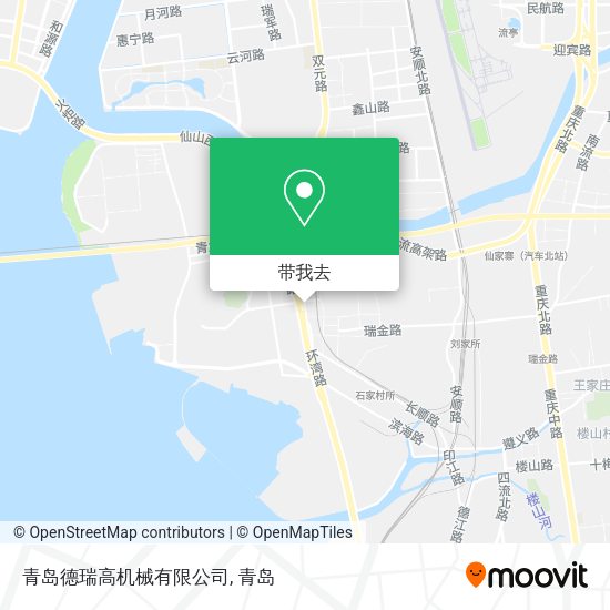 青岛德瑞高机械有限公司地图