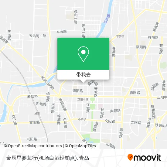金辰星参茸行(机场白酒经销点)地图