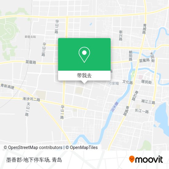墨香郡-地下停车场地图