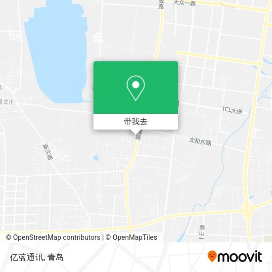 亿蓝通讯地图