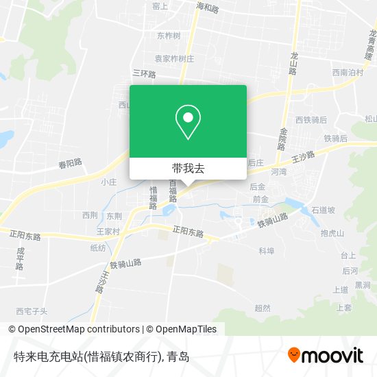 特来电充电站(惜福镇农商行)地图