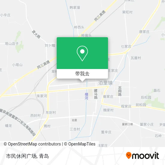 市民休闲广场地图