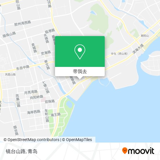 镜台山路地图
