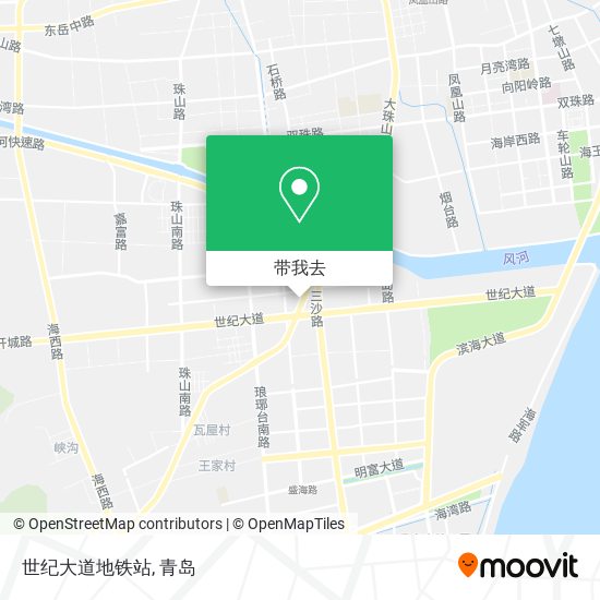 世纪大道地铁站地图