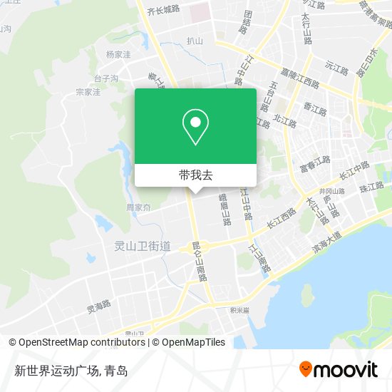 新世界运动广场地图