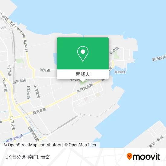 北海公园-南门地图