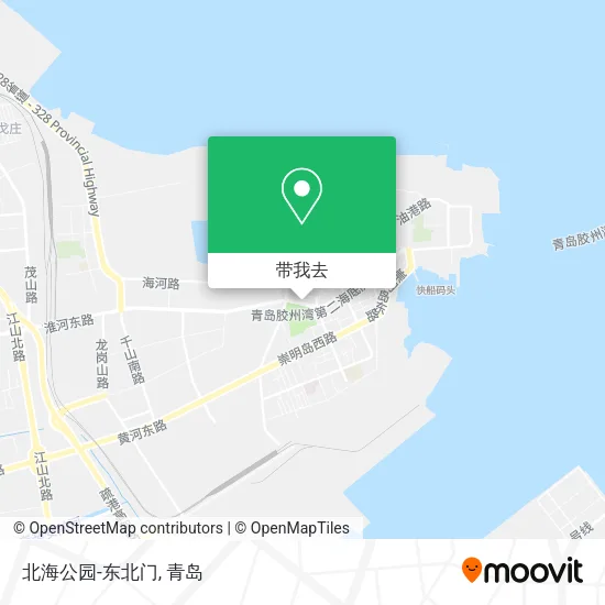北海公园-东北门地图