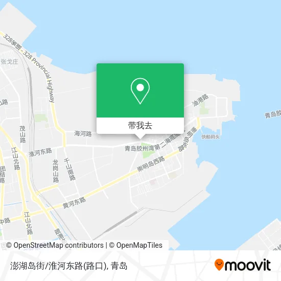 澎湖岛街/淮河东路(路口)地图