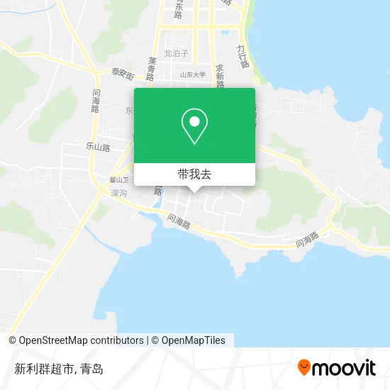 新利群超市地图