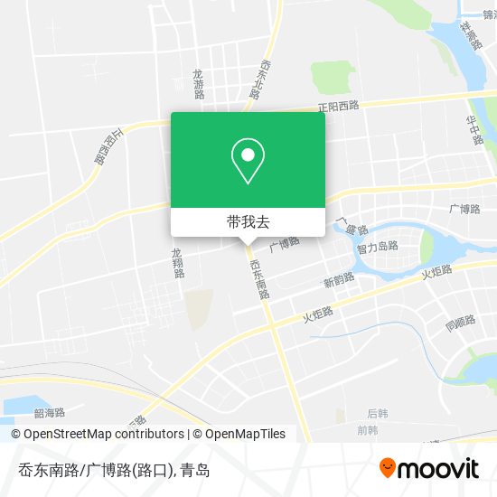 岙东南路/广博路(路口)地图