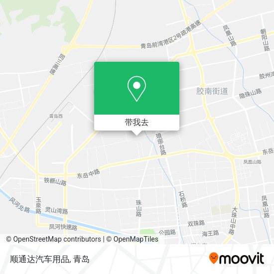 顺通达汽车用品地图