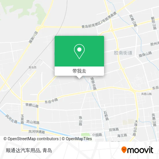 顺通达汽车用品地图
