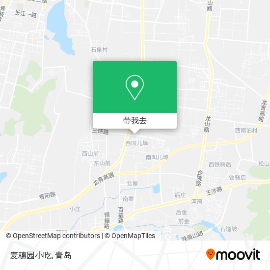 麦穗园小吃地图