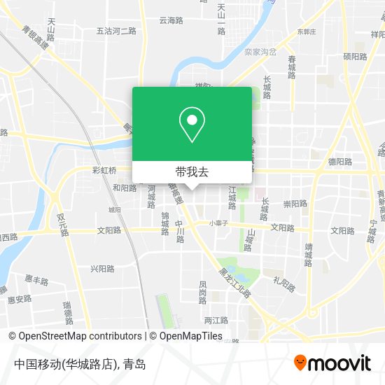 中国移动(华城路店)地图