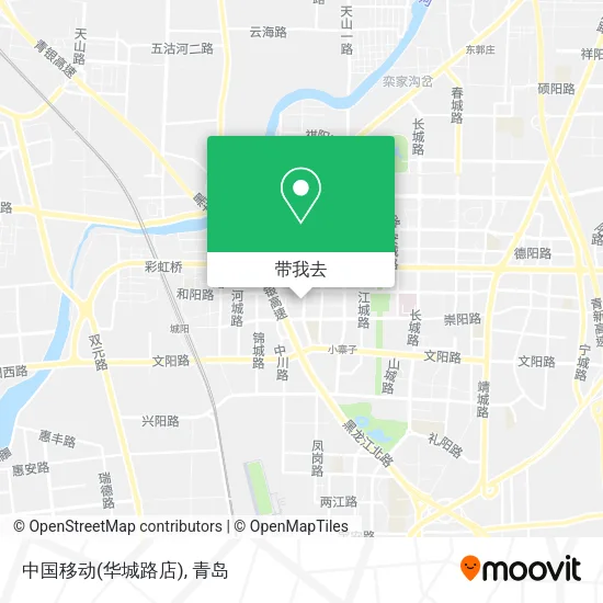 中国移动(华城路店)地图