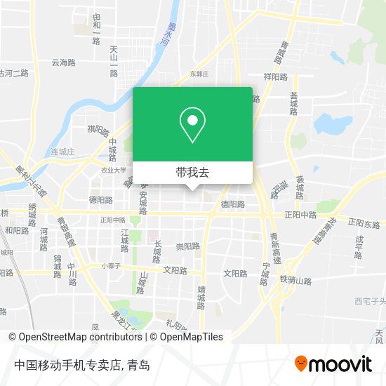 中国移动手机专卖店地图