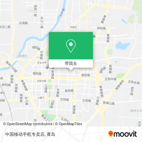 中国移动手机专卖店地图