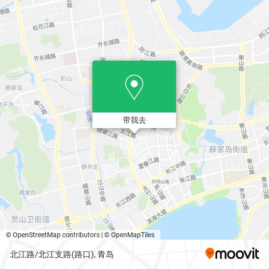 北江路/北江支路(路口)地图