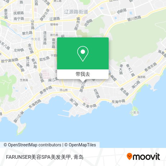 FARUNSER美容SPA美发美甲地图