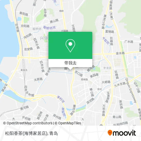 松阳香茶(海博家居店)地图
