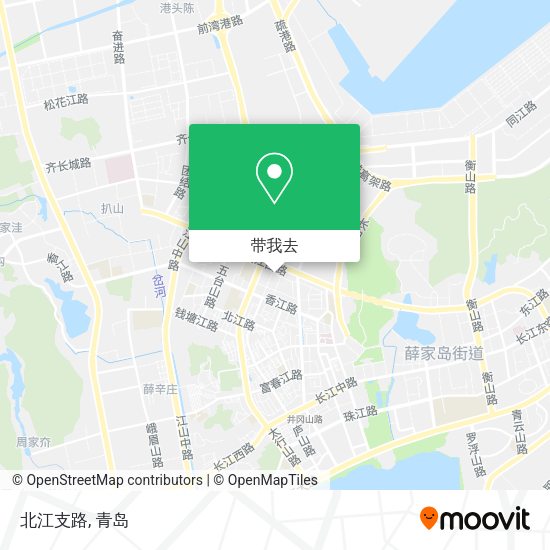 北江支路地图