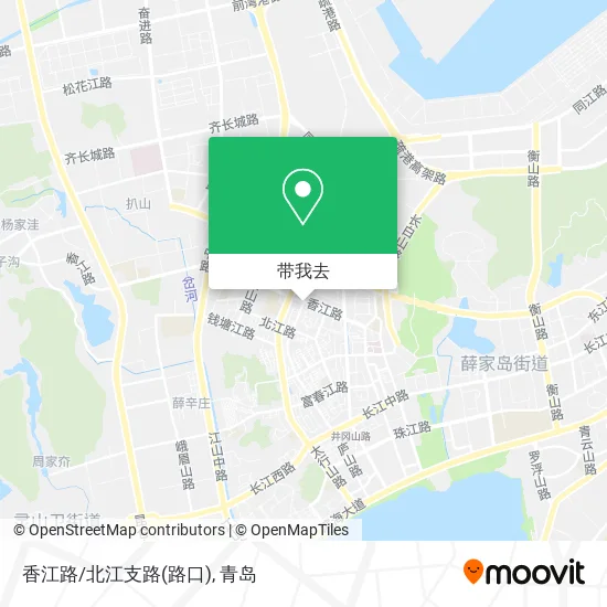 香江路/北江支路(路口)地图