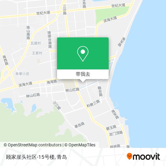 顾家崖头社区-15号楼地图