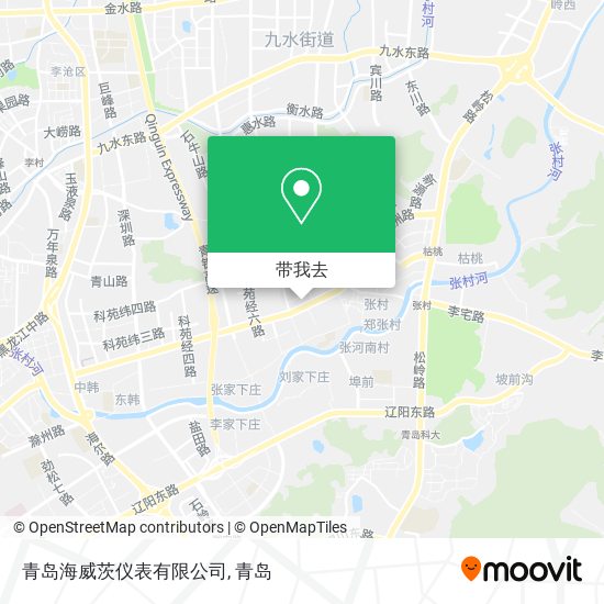 青岛海威茨仪表有限公司地图