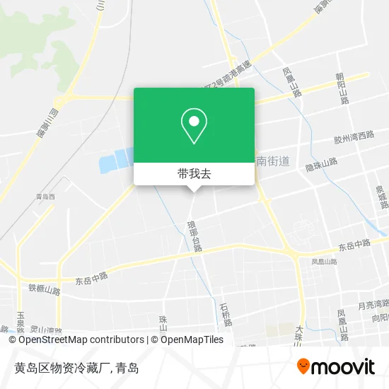 黄岛区物资冷藏厂地图