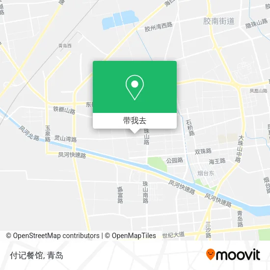 付记餐馆地图