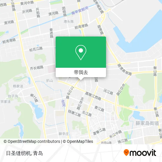 日圣缝纫机地图