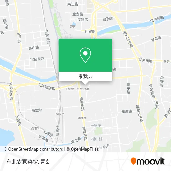 东北农家菜馆地图